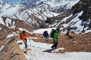 Wejście na Cerro Penitentes 4300 m n.p.m.