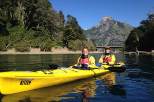 Bariloche : demi-journée de kayak aux lacs Nahuel Huapi ou Moreno