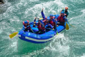 Bariloche: Forsränningsäventyr på floden Manso till gränsen