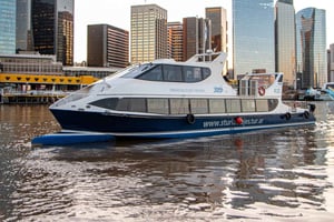 Kun Navegation i byen Buenos Aires - Postkort