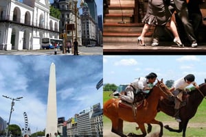 Buenos Aires: kaupunkikierros, maatilavierailu ja tangoesitys