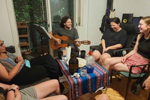 Buenos Aires : préparation d'empanadas végétaliennes et musique live à domicile