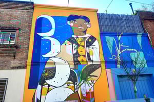 Buenos Aires: Privat Palermo Street Art Tour med Mate