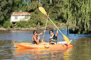 Tour privato in bicicletta e kayak a Tigre con pranzo a Buenos Aires