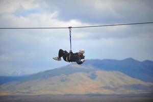 El Calafate: traversata tirolese nel Cerro Frias