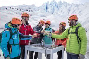 Depuis El Calafate : Trekking sur le glacier Perito Moreno