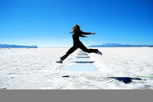 Fra Jujuy: Salinas Grandes, Purmamarca og Los Colorados-vandring