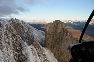 Tour des Grands Lacs en hélicoptère - 1 heure de vol