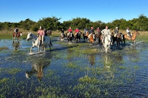 Paardrijden in Corrientes - Argentinië