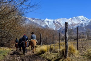 Ridning i Andesbjergene