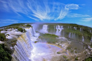 Wycieczka po argentyńskiej stronie wodospadu Iguazu i przejażdżka ekologicznym pociągiem