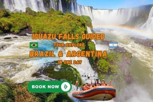 Iguazu-vandfaldene med guide: Tur Udforsk Brasilien og Argentina på 1 dag