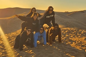 Indfødte samfund: Tur til et samfund + Tur gennem sandklitter