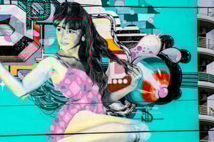 Palermo: Graffiti og gadekunst guidet tur på engelsk