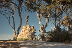 Puerto Madryn på sykkel. Punta Cuevas-ruten, kyster med historie