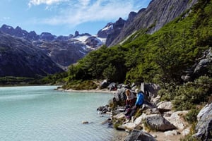 Trekking til Smaragdlagunen