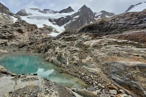 Ushuaia : Randonnée sur le glacier Vinciguerra et la lagune des Icebergs