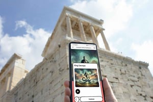 アクロポリスパルテノン神殿インタラクティブ・ガイド・ファミリーツアーとゲーム