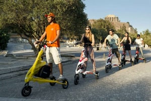 Tour a pie por la Acrópolis y lo más destacado de Atenas en triciclo eléctrico