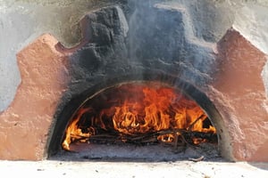 Égine : Cours de cuisine utilisant un four à bois traditionnel