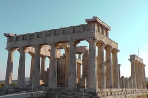 Aegina: omvisning i Aphaia-tempelet og Agia Marina-landsbyen