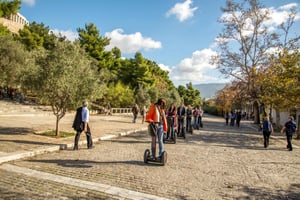 Aten Akropolis 2-timmars segway-tur