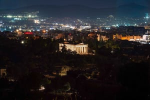 夜のアテネ：プロのフォトグラファーと行く写真撮影ツアー