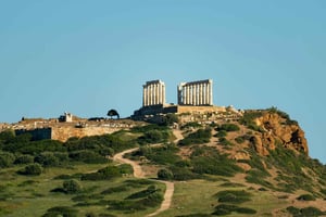 Athen: Sonnenuntergang am Kap Sounion und Weinprobe
