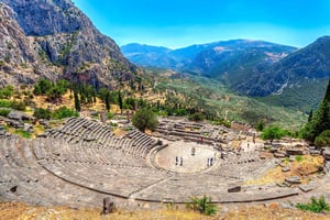 Atenas: excursão privada a Delfos, Hosios Loukas e Arachova