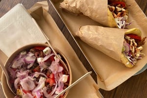 Athen: Gastronomisk vegansk gruppevandring