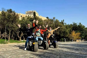 Atenas: Tour guiado por E-Scooter Premium na área da Acrópole
