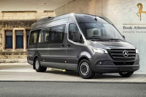 Atenas: Traslado em microônibus de/para o Aeroporto de Atenas