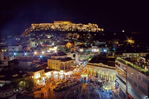 Athens: Night Walking Tour