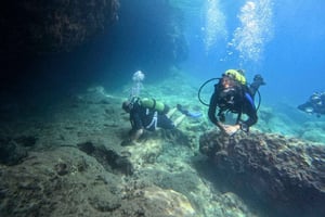 Athen: Enkelt- eller dobbeltdykning for certificerede dykkere