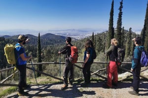 アテネのサンセットハイキング