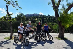 Wycieczka po Atenach z rowerem elektrycznym