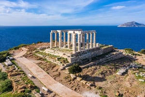 Private Tour zum Kap Sounion Poseidon-Tempel Athener Riviera