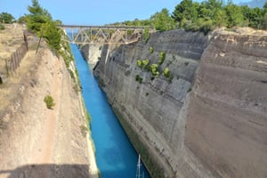 Korintin kanavakierros, Epidaurus ja Nafplion yksityinen kierros