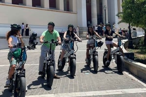 E-cykeltur i det historiske centrum af Athen
