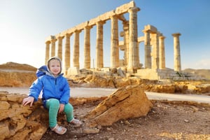 De Atenas: Excursão de um dia ao Cabo Sounion ao pôr do sol