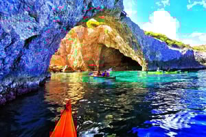 Ateenasta: Korintinlahden opastettu melontaretki