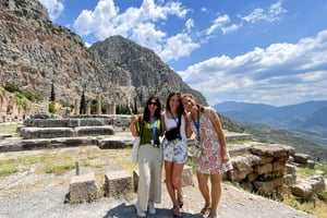 Aten: Delphi Oracle & Museum Tour med en licensierad guide