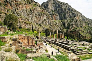 Fra Athen: Delphi privat tur med lunsjtid
