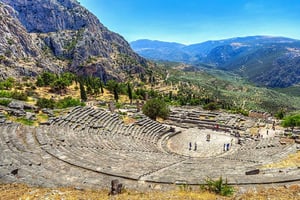 Desde Atenas: Excursión de día completo Delfos - Termópilas