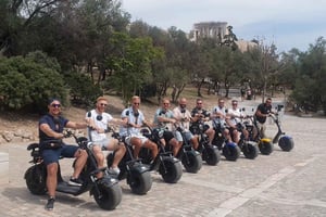GoPro-äventyrstur i Akropolis-området med E-scooter