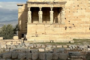 Filosofisk og historisk rundvisning på Akropolis i Athen
