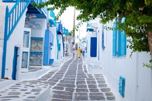 サントリーニ島とミコノス島、アテネからの3日間のアイランドツアーをご案内します