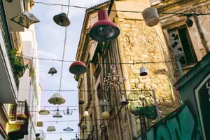 Uventet orienteringstur i Athen