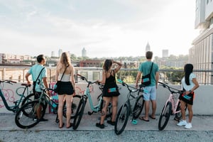 Cykeluthyrning i Atlanta levererad: På Beltline och bortom