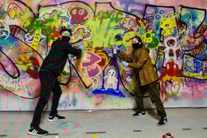 Atlanta: BYOB Spray Paint och Sip